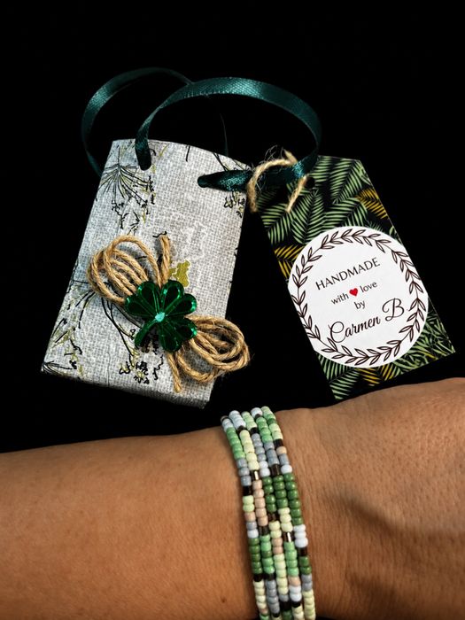 Bratara si punga cadou - Handmade