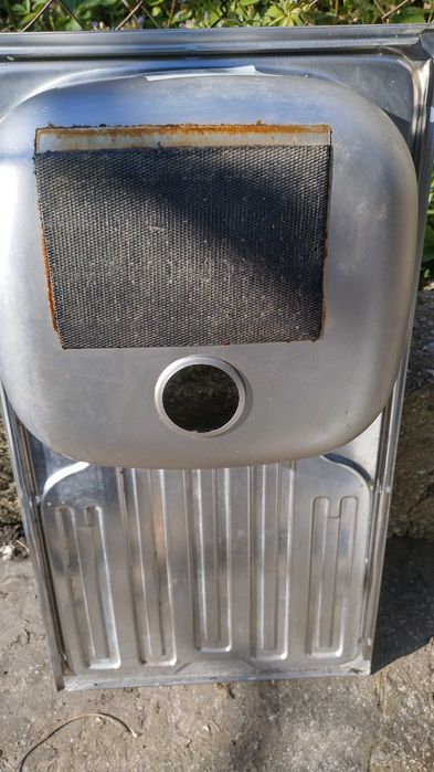 Кухненска мивка алпака  и ретро аптечка