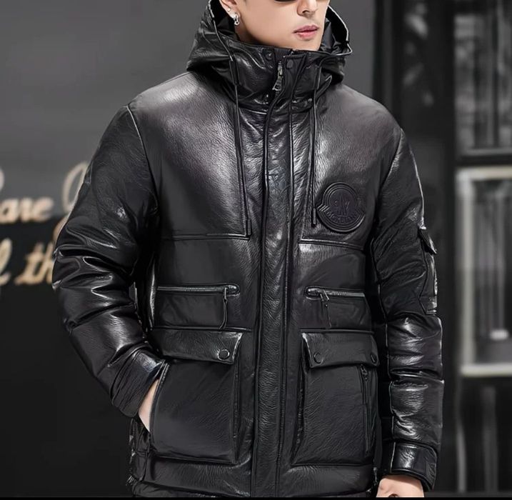 Мужская зимний пуховик