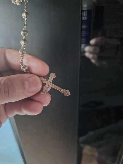 Продавам броеница сребро 28гр