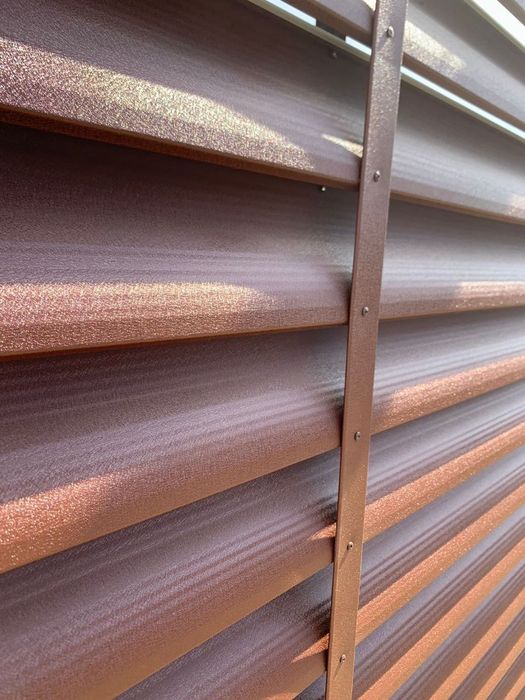 Забор жалюзи , евроштакетник.