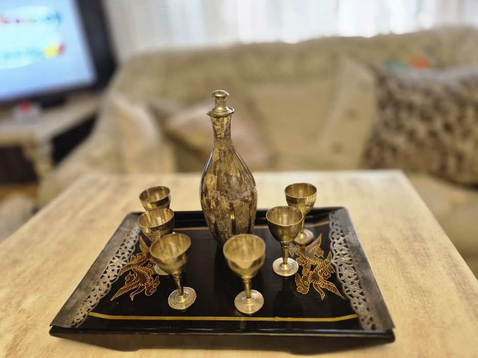 Ракиен сервиз (посребрен/алпака)