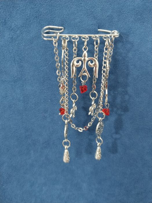 Брошь -булавка в этно стиле