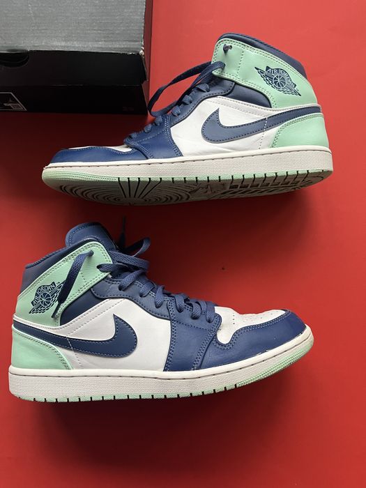 Air JORDAN 1 Mid “Blue Mint”  44.5 / Оригинал