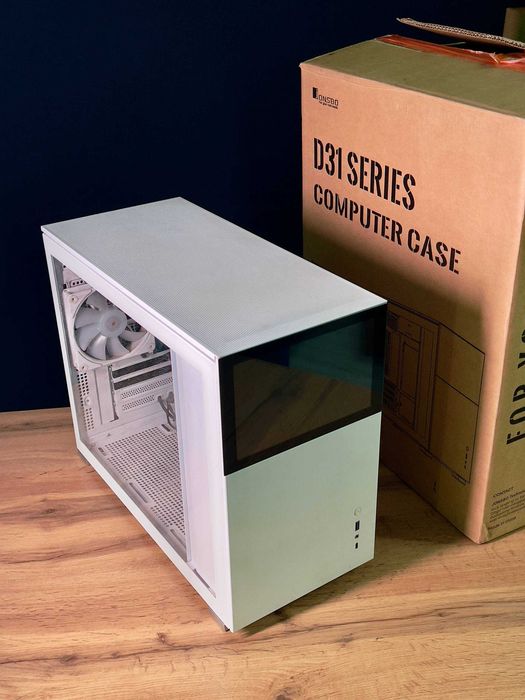 Корпус для ПК Jonsbo D31 White | mATX | Астана