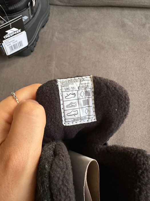 Детски зимпи апрески Trespass, стелка 16,9см