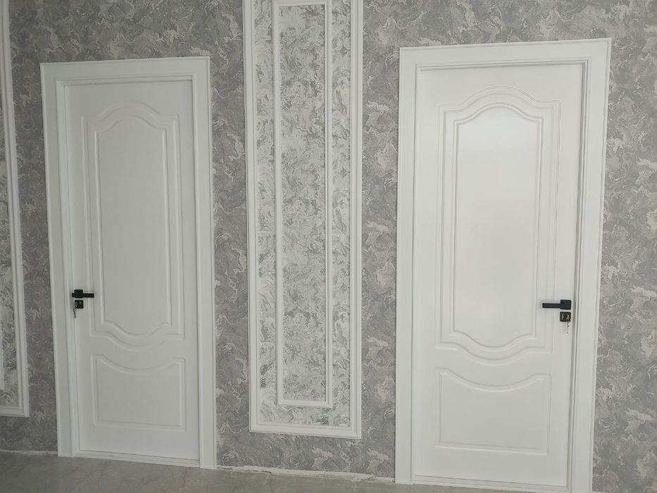 Межкомнатные МДФ двери. Неоклассика,  минимализм. Крашенний и шпониров