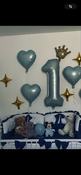 Vand patut cu saltea + set de pernite aparatoare +baby nest