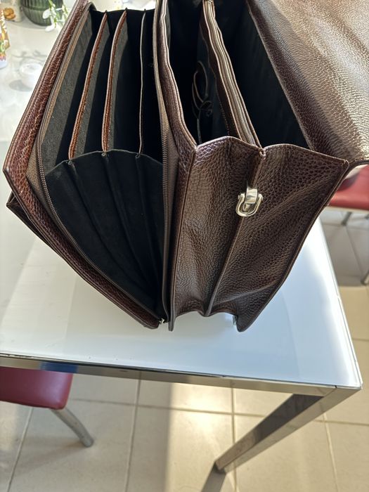 Мъжка бизнес чанта ЕNZO NORI модел FABIO естествена кожа