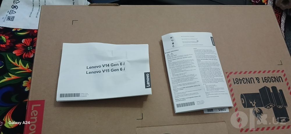 Yangi Lenovo V15 G6 ITN noutbuki sotiladi!
• Holati: Mutlaqo yangi, qu