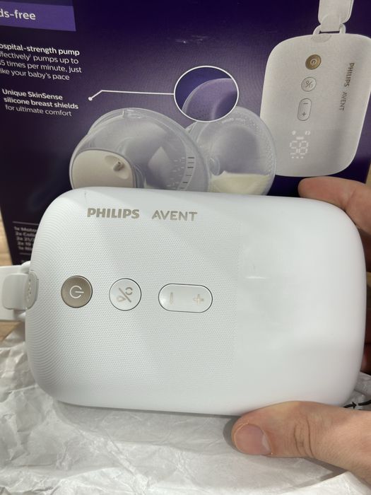 Philips Avent Hands free - двойнна електрическа помпа за кърма