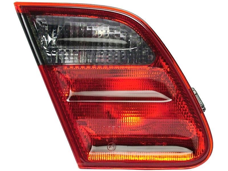 Lampa spate, stop Mercedes Clasa E (W210), 07.1999-03.2003, stanga/dreapta, interior;tip bec P21W; rosu-fumuriu; fara soclu bec, DEPO