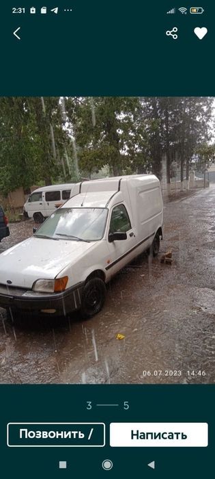 Форд Экскорд сотилади  запчастга