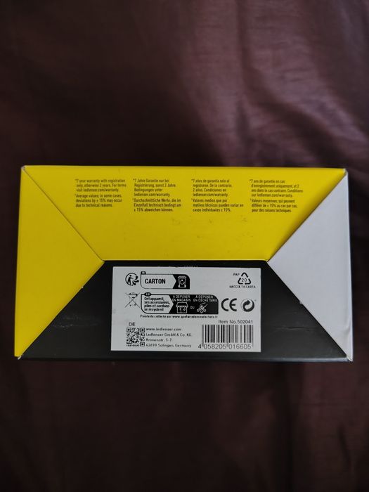 Vând lanternă frontală profesională Ledlenser EXH6R, NOUĂ, SIGILATĂ, nefolosită.