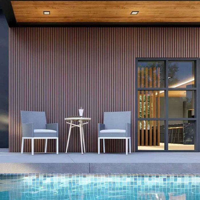 placare perete exterior wpc compozit riflaj