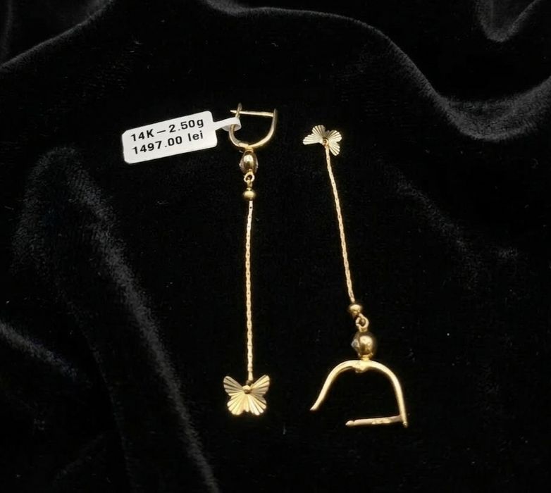 Cercei aur 14k 2.50gr