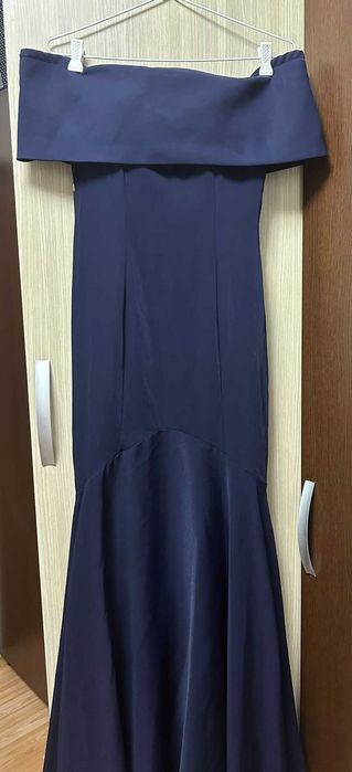 Rochie de Seara Lunga Bleumarin