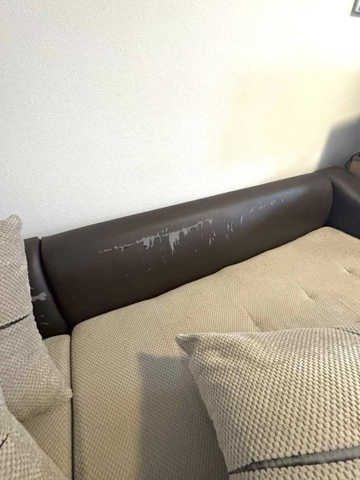 Ъглов разтегателен диван