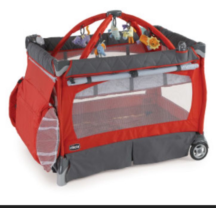Манеж кроватка chicco
