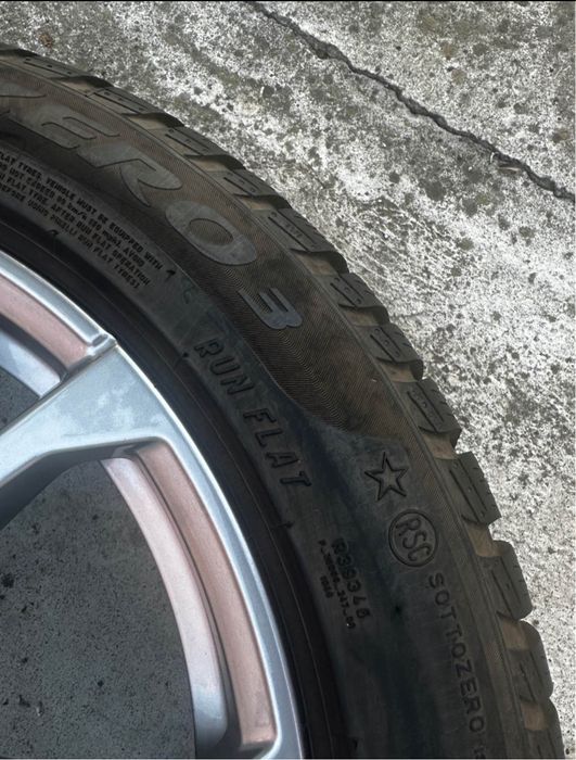 Jante BMW cu anvelope iarna 225/50 R17