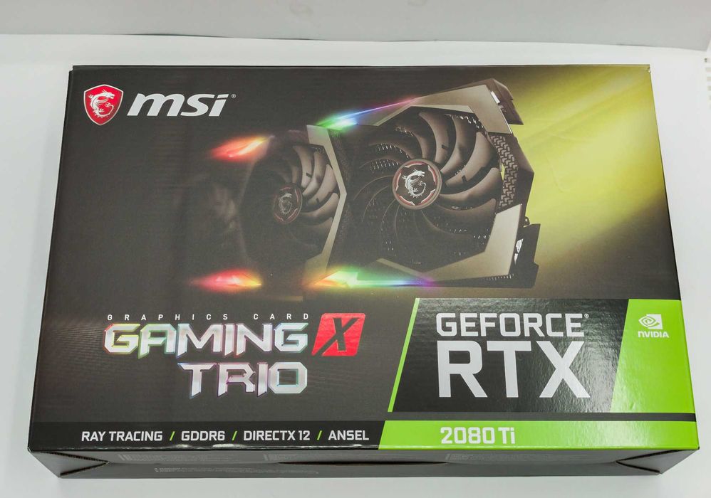 MSI RTX 2080 Ti Gaming X Trio 11GB GDDR6 352-bit GeForce