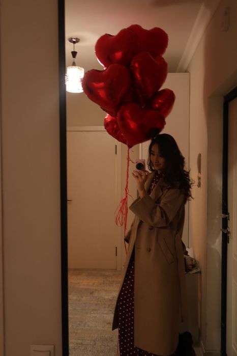 Букет, цветы шарики воздущные