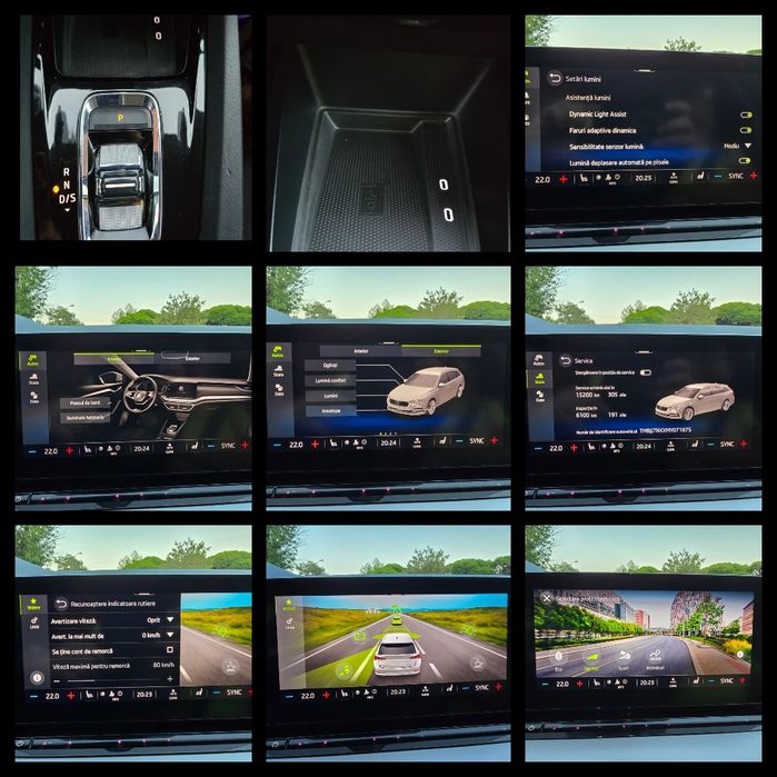Skoda Octavia IV Style 2021 2.0TDI 150CP DSG Matrix Virtual Cockpit Tabletă Scaune Full Electrice Navi Mare Acc Lane Assist Side Assist Ambientale E6