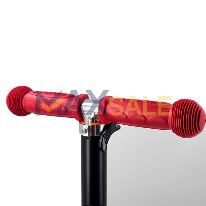 Детска триколка тротинетка Спайдърмен червена 3 светещи колела