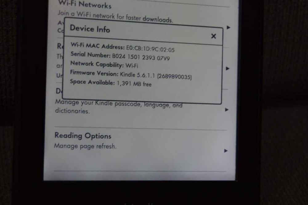 E-reader Amazon Kindle Paperwhite 1 (Model EY21, Display 6" Touch Iluminat + Husa Protectie)