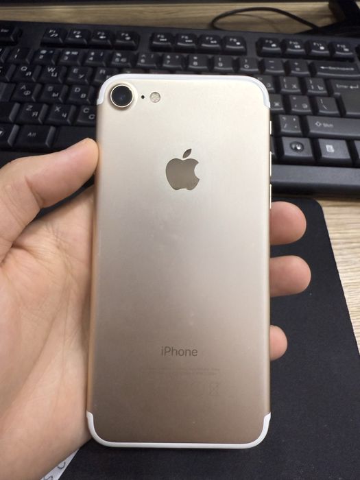 Iphone 7 gold 128gb ideal tinniq