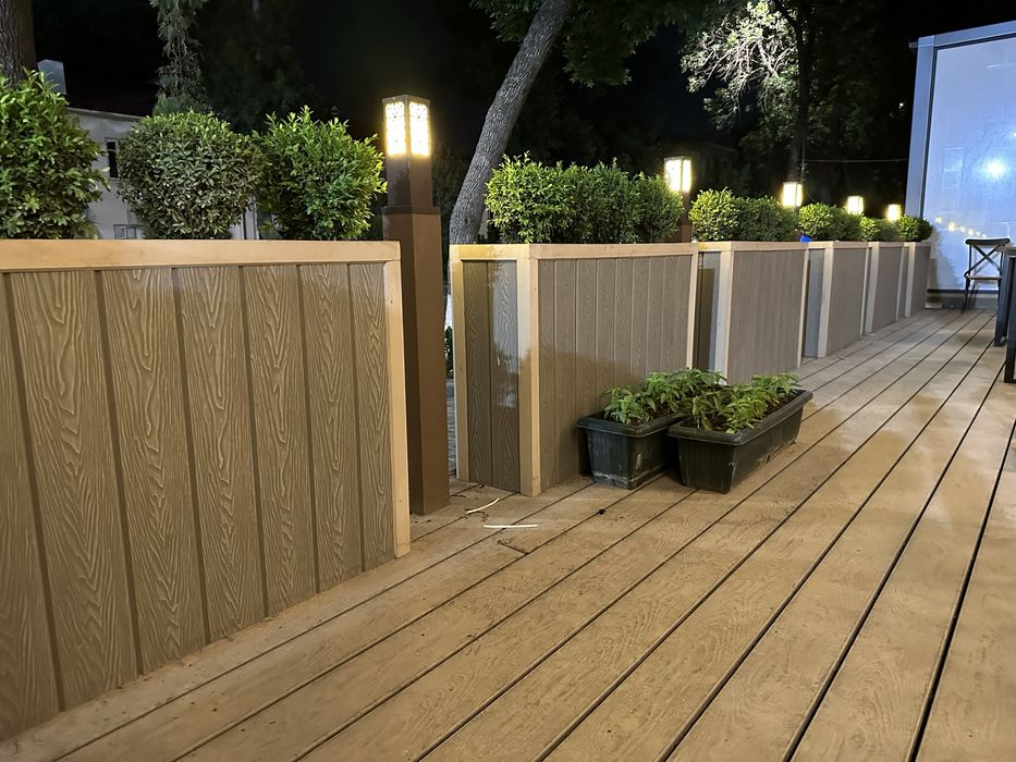 ДПК Террасная доска из бамбука