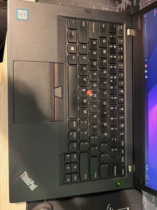 Vand Laptop Lenovo Thinkpad T470S i5-6200U, 14 inch", Full HD, 8 GB Ram, 256 GB SSD WIN 10 Pro&Office 2021 PLUS Husa Cadou