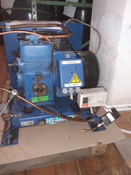 Agregat frigorific și suflantă