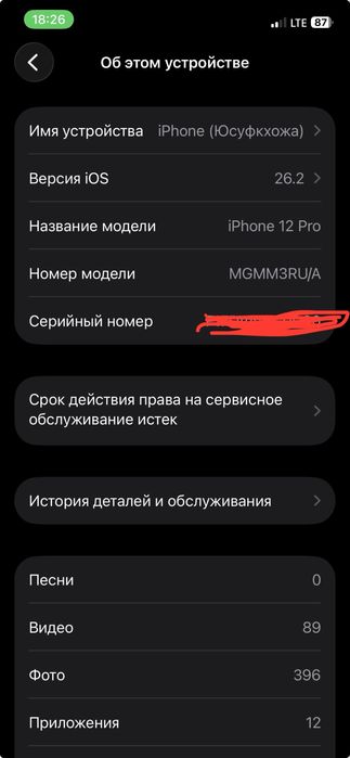 Iphone 12pro 128 gb