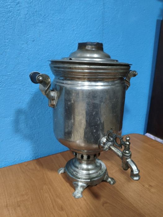 Самовар СССР на дровах