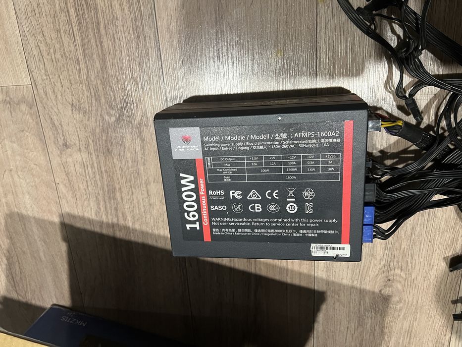 Блоки питания 1600w ват