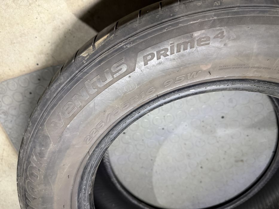 4бр. Летни Гуми С Борд 225/55R/16 -HANKOOK- DOT:0423 *100€ за 4бр.*