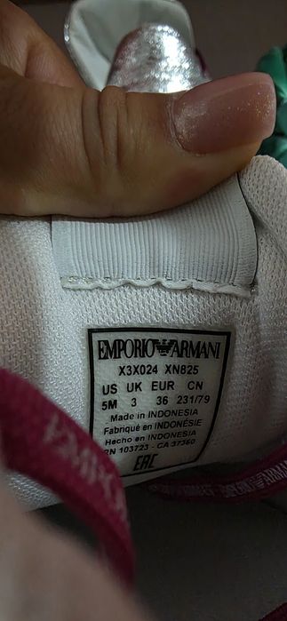 Adidasi dama emporio armani colectie noua