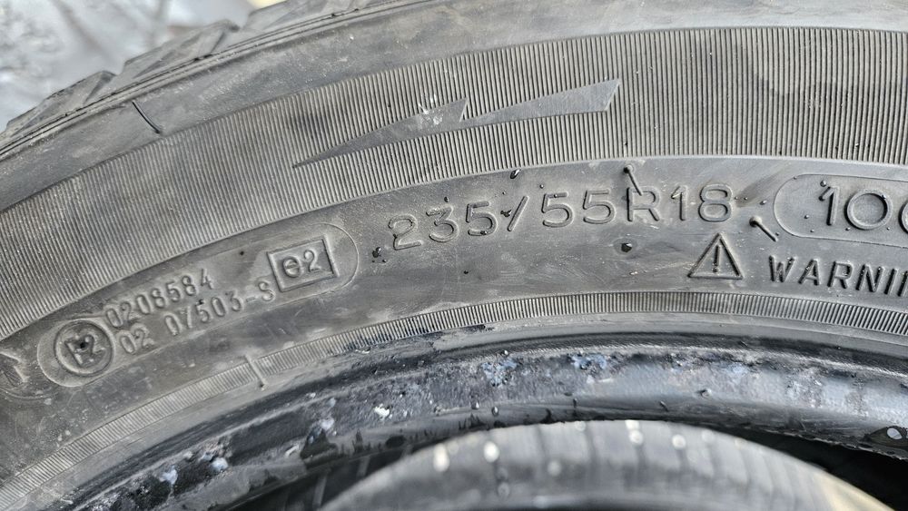4бр гуми 235 55 18 мишелин