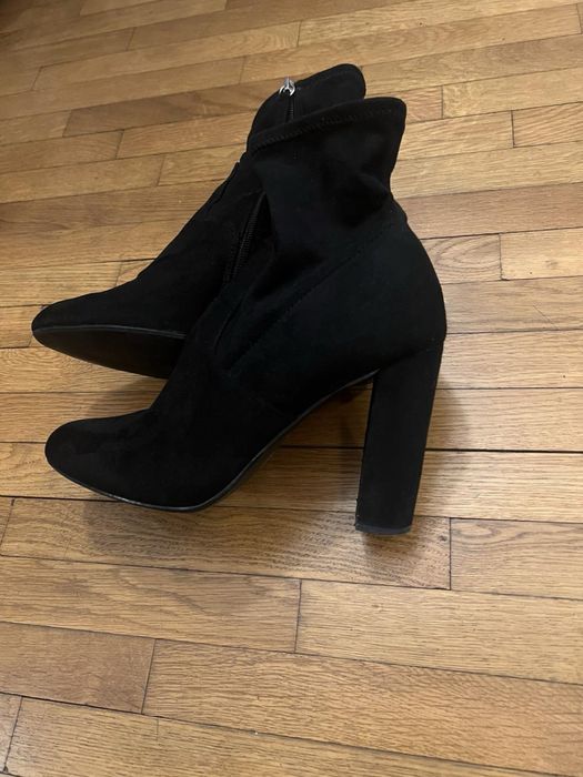 Steve Madden - боти от естествен велур - 39 номер.