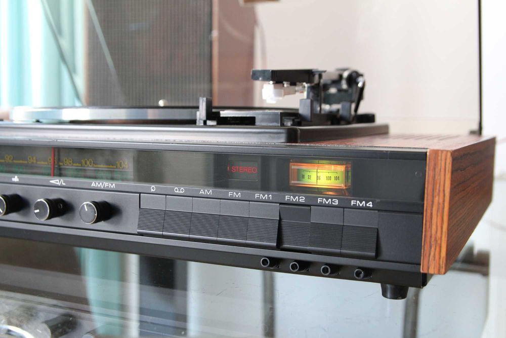 ASA 2200 Q Hi-Fi Stereo Finlanda 1974 cu pick-up englezesc BSR P 128 Professional Series si boxe Isophon HSB 5003 complet revizuit