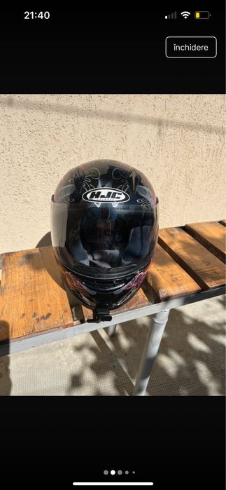 Casca motor hjc dama