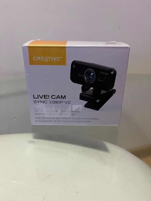 Cameră web Creative Live! Cam Sync V2 – Full HD 1080p