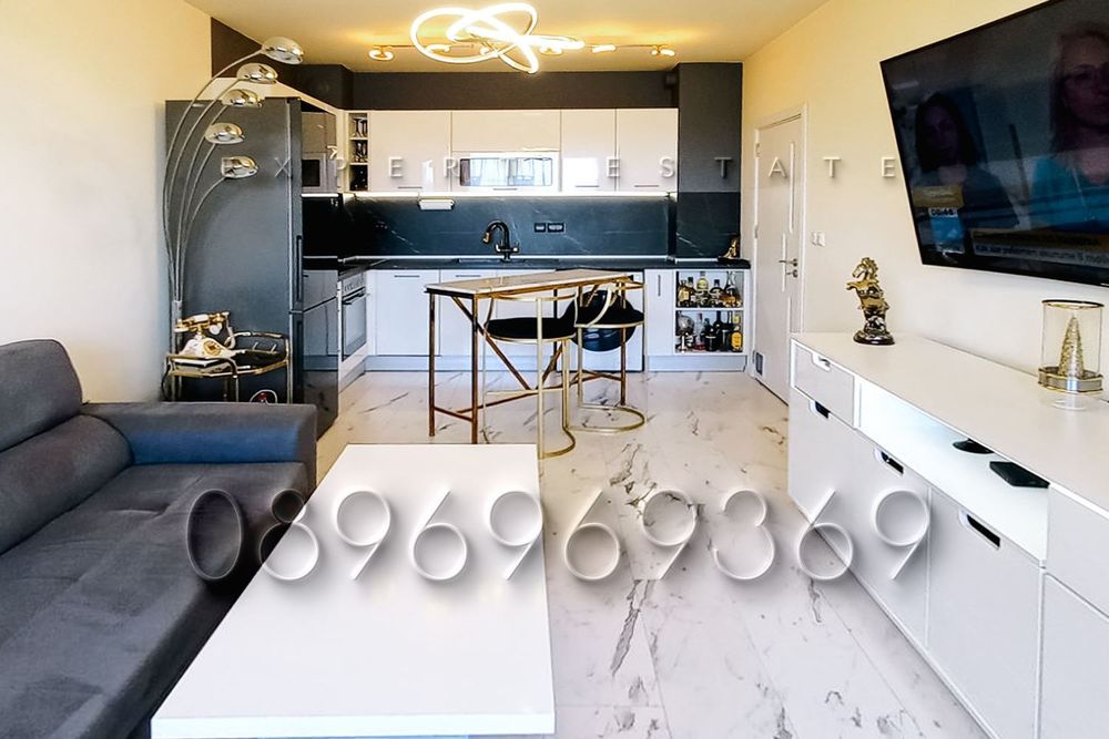 Двустаен-Гранд Мол Варна-Напълно обзаведен-Тухла