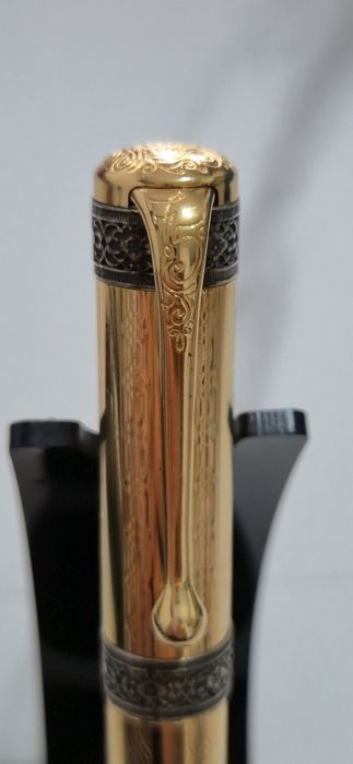 Stilou Aurora 75° Anniversario Auriu NOS Peniță Aur 18K