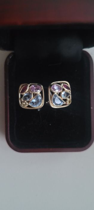 Золотые серёжки 585 проба