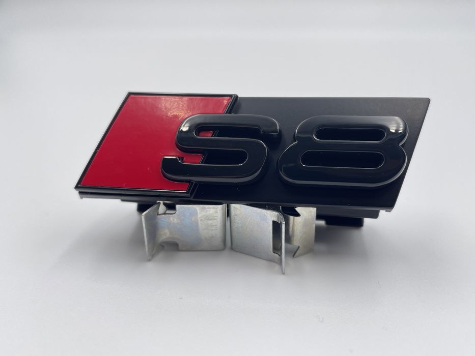 Set Embleme Audi S8 negru