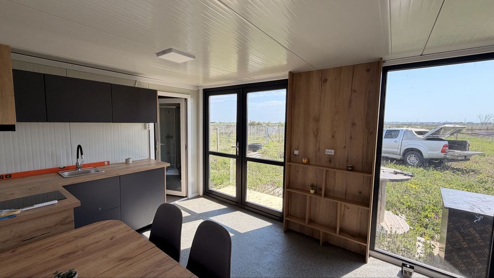 Casa modulara 21mp, off grid complet utilata