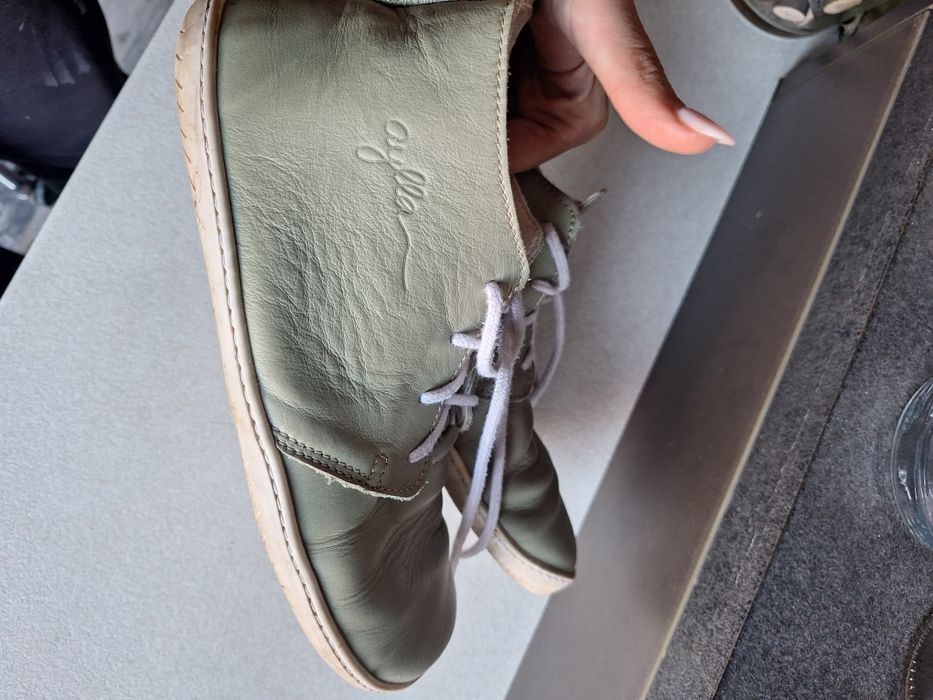 Боси обувки Aylla Tiksi olive L- 42