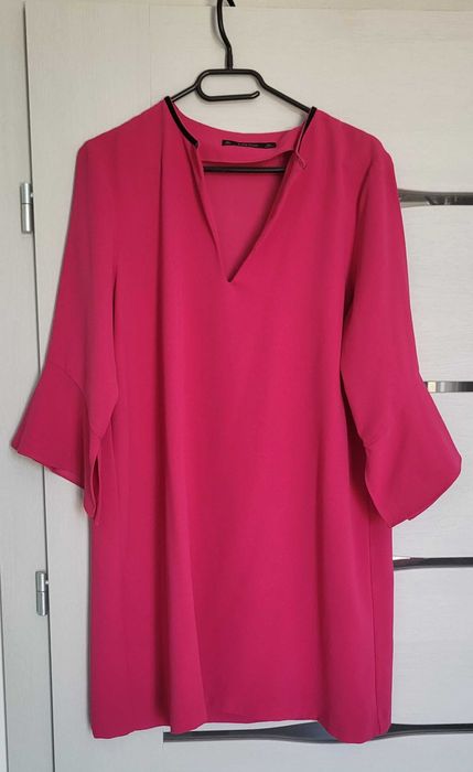 Rochie scurta din triplu voal